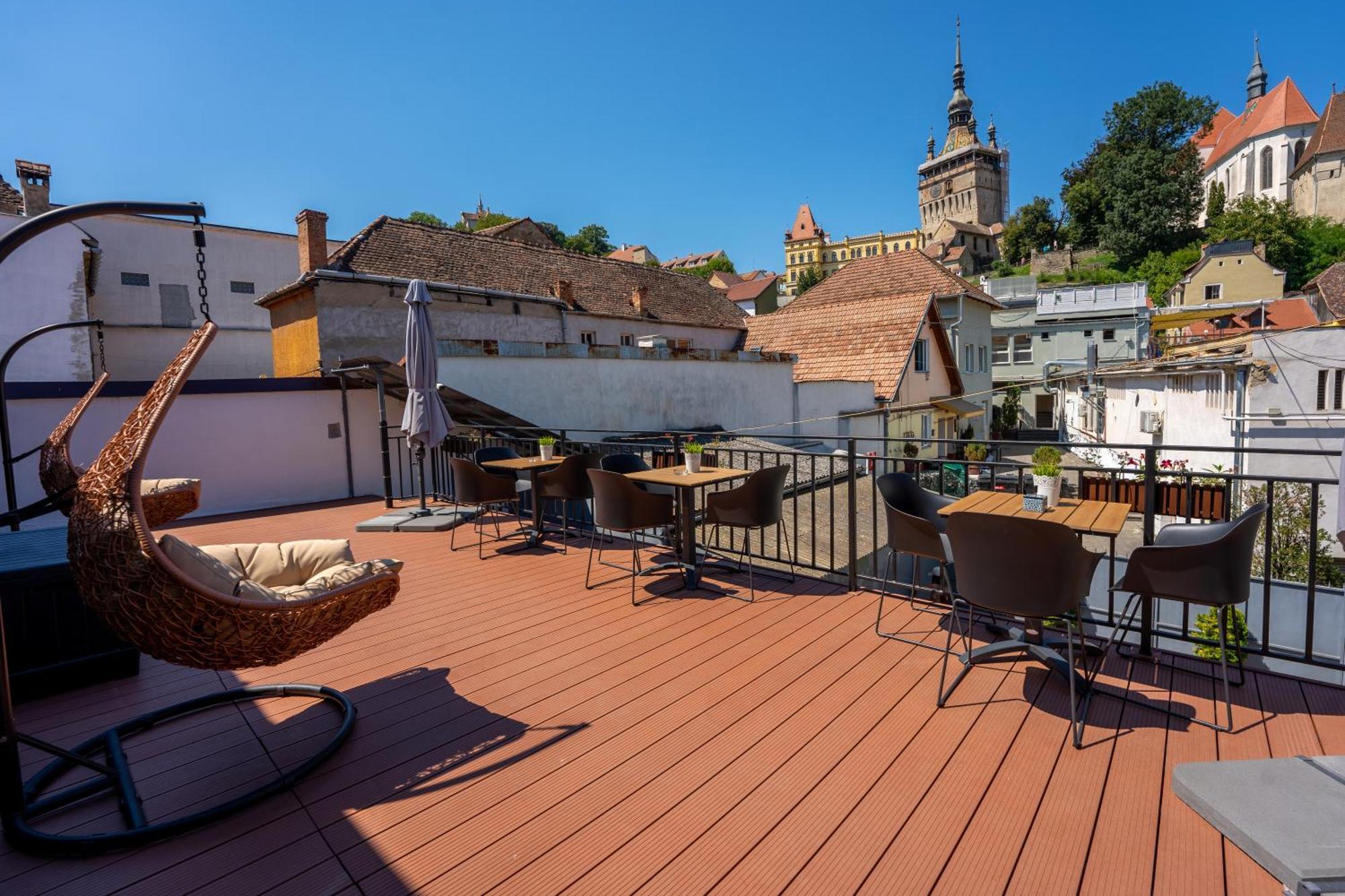 Central Amelie Accommodation Sighişoara Exteriér fotografie
